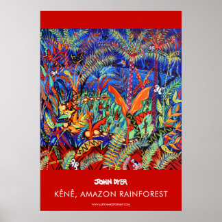 Ein 2 Poster von John Dyer. Tribal Body Art