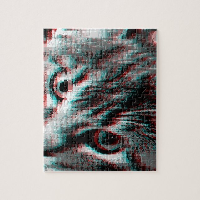 Ein 8bit Cat Glitch (Vertikal)