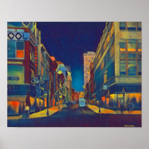 Ein Abend in der Broad Street Poster