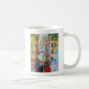 Ein Abends-Weg zu Sacre Coeur Kaffeetasse