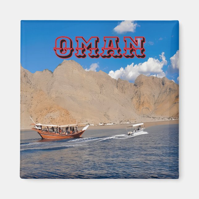 Ein Abenteuer an der Küste von Omani Magnet (Vorne)