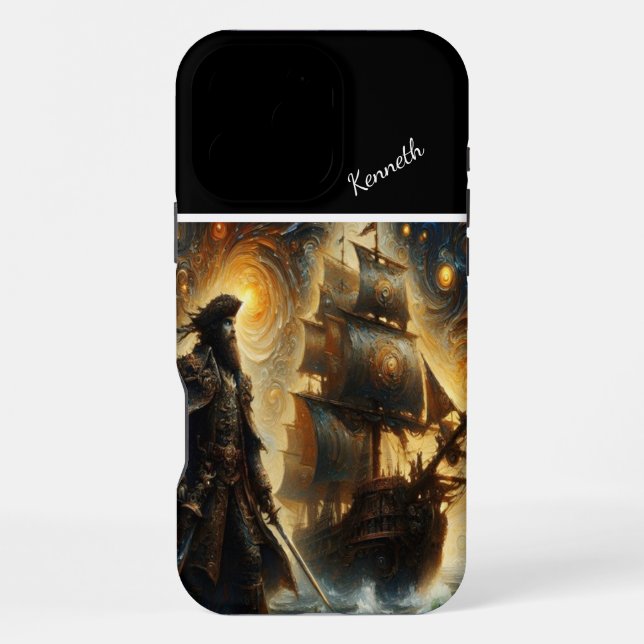 Ein Abschied des Kapitäns iPhone 16 Pro Max Hülle (Rückseite)