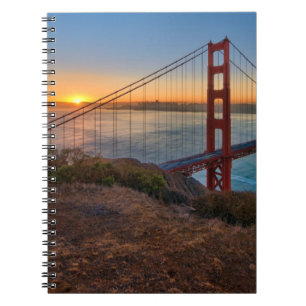 Ein absolut atemberaubender Sonnenaufgang Notizblock