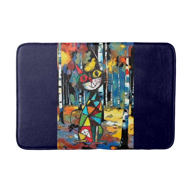 Ein Abstrakter Kinda-Tag Badematte (Vorderseite)