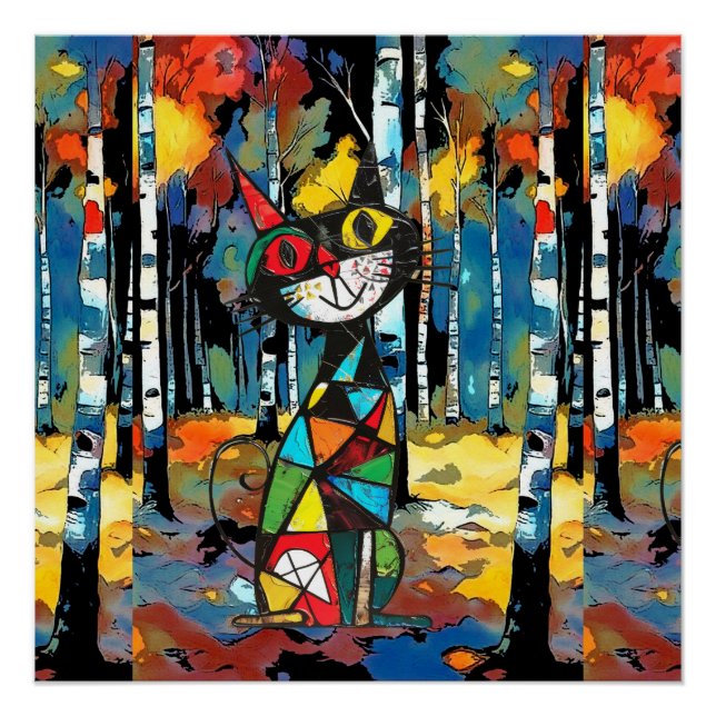 Ein Abstrakter Kinda-Tag Poster (Vorderseite)