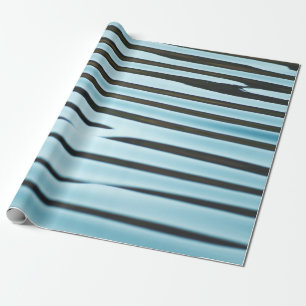 Ein abstrakter Wellenreituntergrund aus Wasser Geschenkpapier