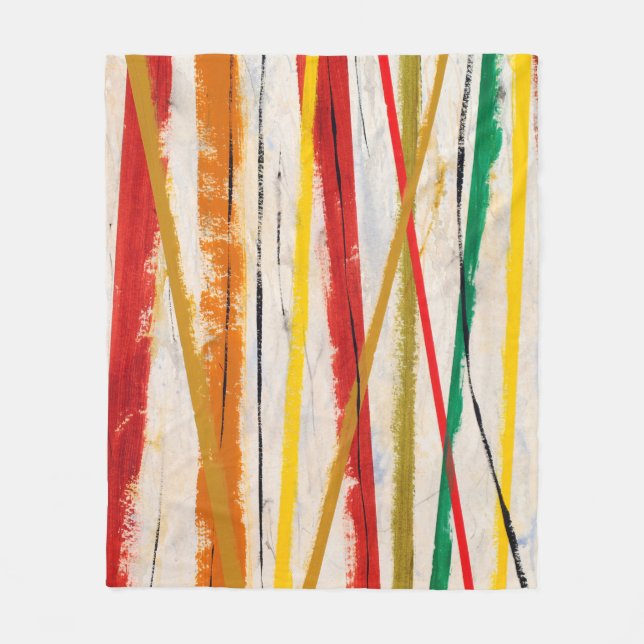 ein abstraktes Bild Fleecedecke (Vorderseite)