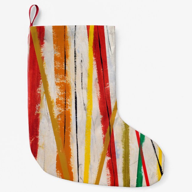 ein abstraktes Bild Kleiner Weihnachtsstrumpf (Vorderseite)