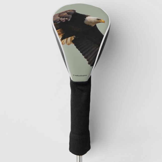 Ein Adler ist mit diesem Treiber garantiert! Golf Headcover (Vorderseite)