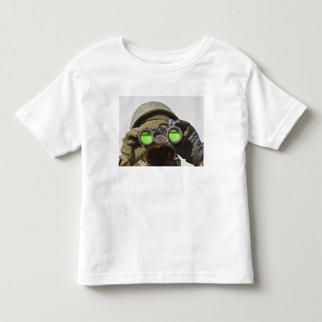 Ein afghanischer Soldat sucht den Horizont Kleinkind T-shirt (Vorderseite)