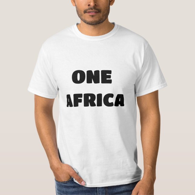 EIN AFRIKA T-Shirt (Vorderseite)