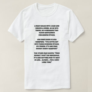 Ein AI-Witz über Dividendenwerte T-Shirt