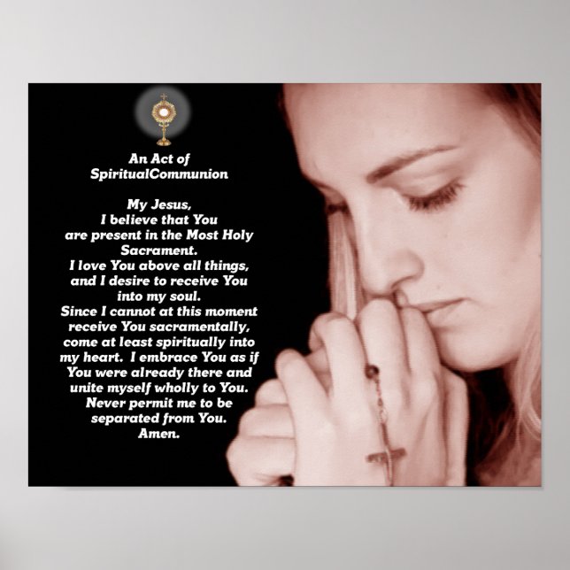 Ein Akt der spirituellen Gemeinschaft Poster (Vorne)