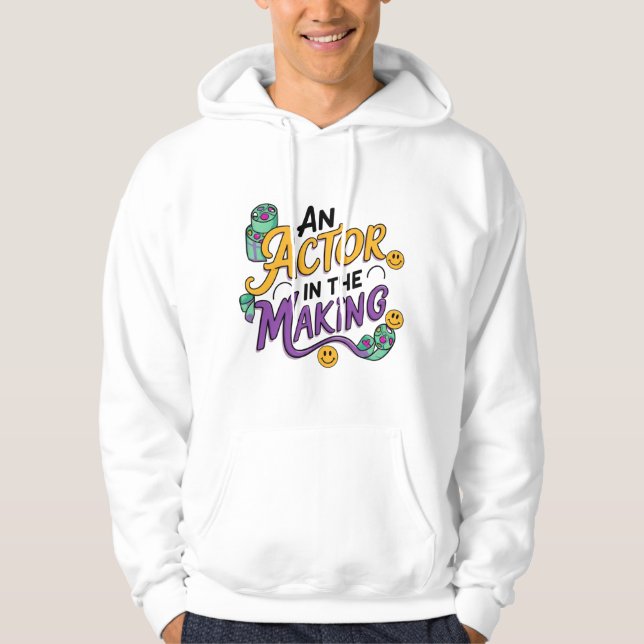 Ein Akteur in der Produktion Hoodie (Vorderseite)