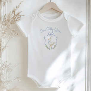 Ein Alberner Gänsejunge 1. Geburtstag Baby Strampler