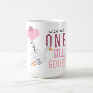 Ein Alberner Gänserosa Geburtstag Kaffeetasse