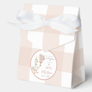 Ein Albernes Gänsebaby 1. Geburtstag Geschenkschachtel