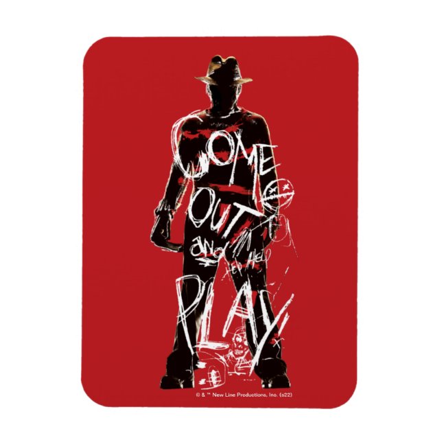 Ein Albtraum an der Elm Street | Come Out and Play Magnet (Vertikal)