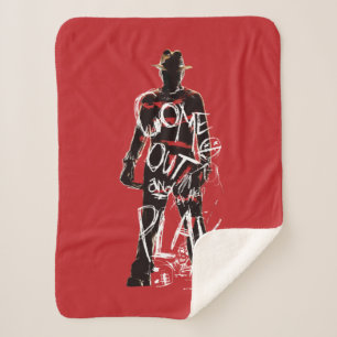 Ein Albtraum an der Elm Street Come Out and Play Sherpadecke