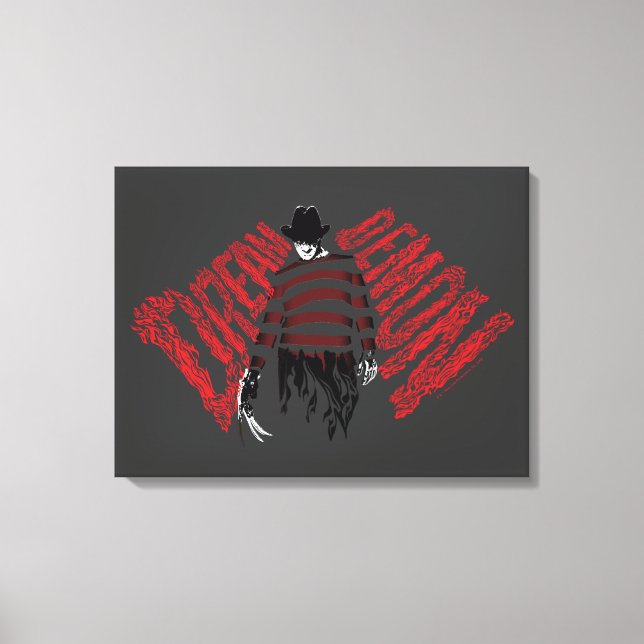 Ein Albtraum an der Elm Street | Dream Demon Fredd Leinwanddruck (Vorderseite)