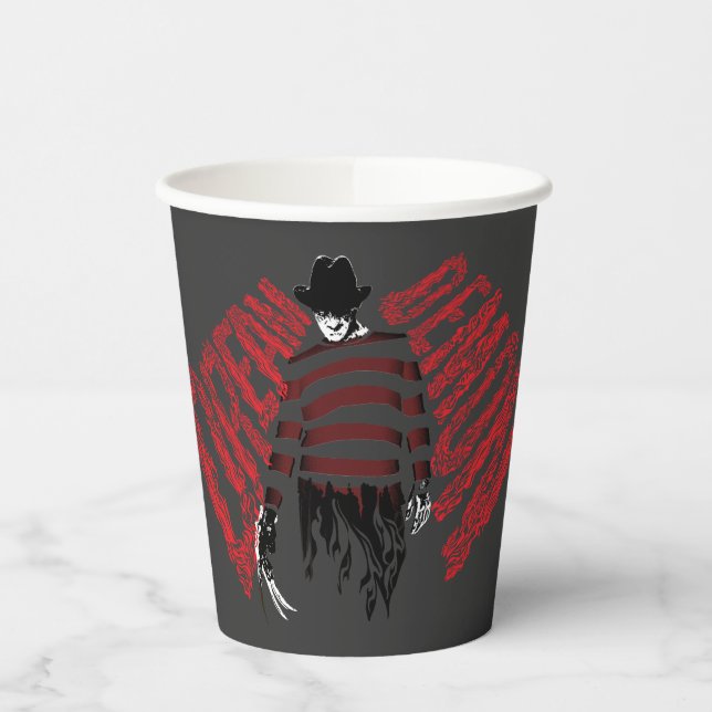 Ein Albtraum an der Elm Street | Dream Demon Fredd Pappbecher (Links)