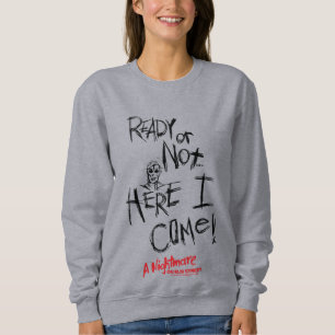 Ein Albtraum an der Elm Street   Hier komme ich Sweatshirt
