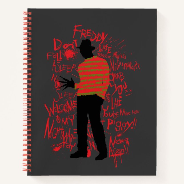 Ein Albtraum an der Elm Street | Nicht einschlafen Notizbuch (Vorderseite)