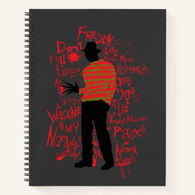 Ein Albtraum an der Elm Street | Nicht einschlafen Notizbuch (Vorderseite)