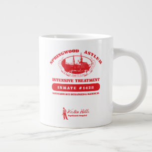 Ein Albtraum an der Elm Street   Springwood Asyl Jumbo-Tasse