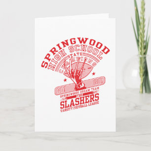 Ein Albtraum an der Elm Street Springwood High Karte