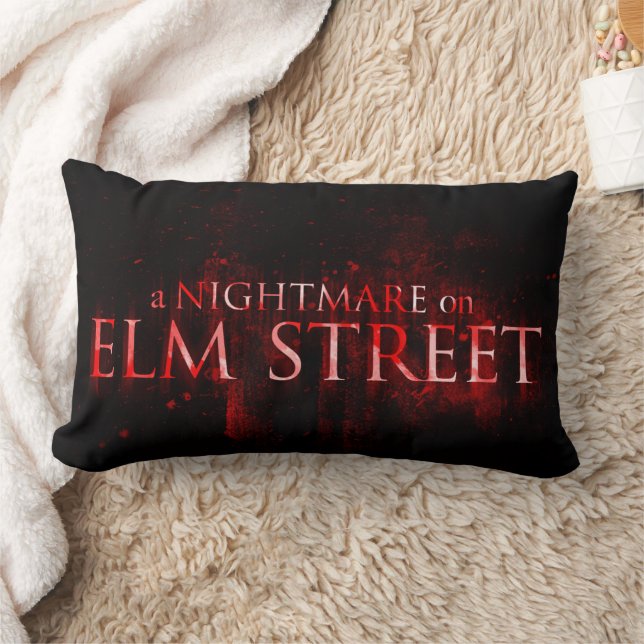 Ein Albtraum an der Elm Street | Text Lendenkissen (Decke)