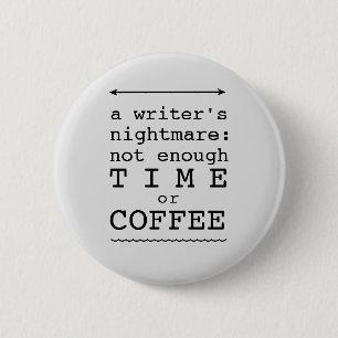 Ein Albtraum für einen Schriftsteller Button