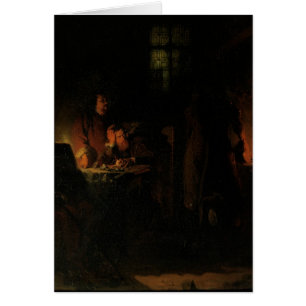 Ein Alchemist, der nach dem Philosophen sucht