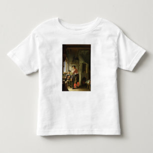 Ein Alchemist und sein Assistent in ihrer Kleinkind T-shirt