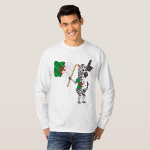 Ein algerisches Zebra-T-Shirt T-Shirt