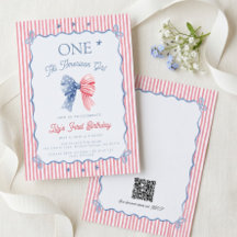 Ein All American Girl QR Code 1. Geburtstag