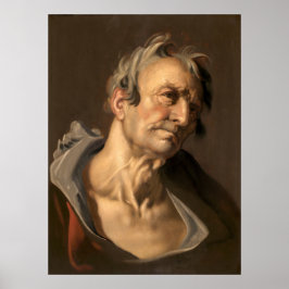 Ein alter Mann - Abraham Bloemaert Fine Art Poster