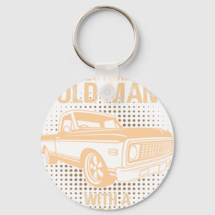 Ein alter Mann Chevrolet C10 1971 Bis 1972 Schlüsselanhänger