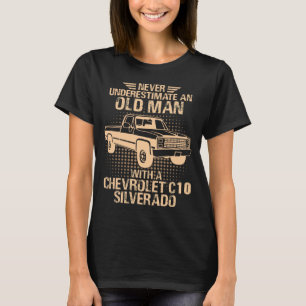 Ein alter Mann Chevrolet C10 Silverado 1987 T-Shirt