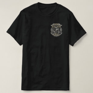 Ein alter Mann mit einem Motorrad nie unterschätz T-Shirt
