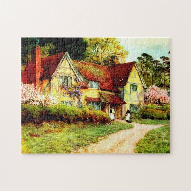 Ein altes Buckinghamshire-Haus von Helen Allingham (Horizontal)