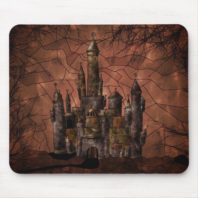 Ein altes Schloss Mousepad (Vorne)