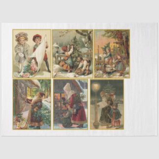 Ein altes Weihnachtsdesign 12 Seidenpapier