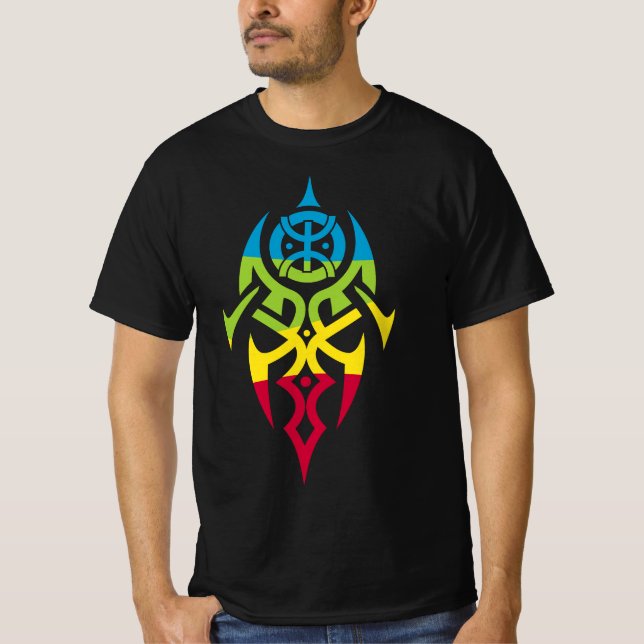 ein Amazigh-Motiv, gemischt mit der keltischen Kul T-Shirt (Vorderseite)