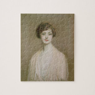 Ein amerikanisches (Pastell auf Leinwand)
