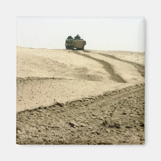 Ein Amphibienfahrzeug Magnet (Vorne)