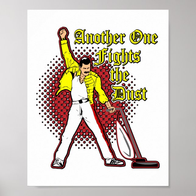 Ein anderer kämpft gegen die Staubsaugung Poster (Vorne)
