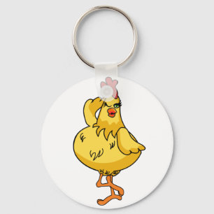 Ein anderes sehr albernes Huhn Schlüsselanhänger