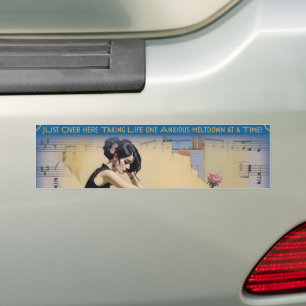 Ein ängstlicher Zusammenbruch nach dem anderen - l Autoaufkleber