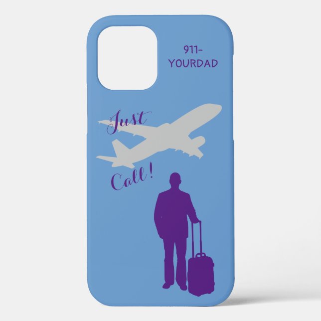 Ein Anruf ist weg Case-Mate iPhone Hülle (Rückseite)